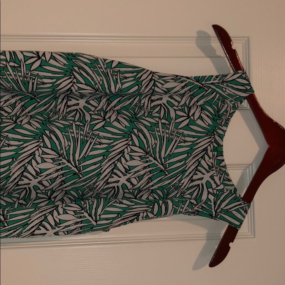 Worn Once Palm Leaf Tank Top by Saint Tropez West